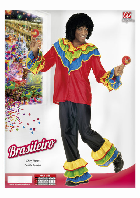 déguisement brésilien, déguisement carnaval de rio homme, déguisement brésil homme, Déguisement Danseur Brésilien