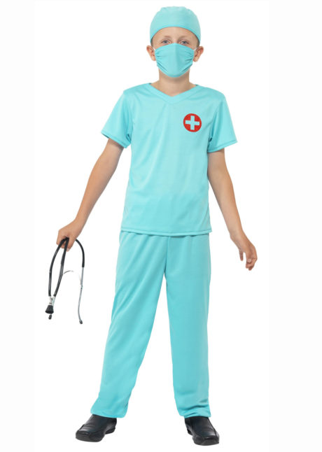 déguisement chirurgien garçon, déguisement médecin enfant, costume de chirurgien, Déguisement de Chirurgien, Garçon