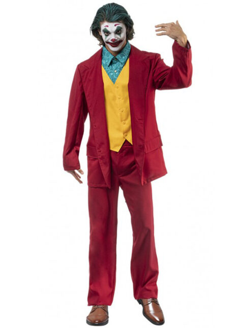 déguisement du joker, costume du joker, déguisement joker rouge, Déguisement de Joker Mr Crazy