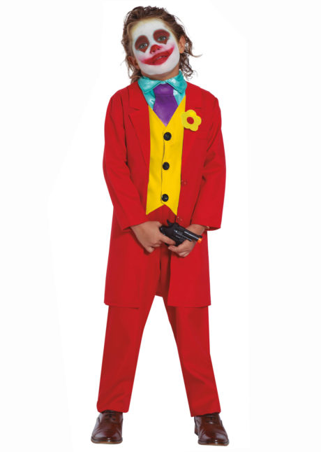 déguisement du joker enfant, déguisement joker garçon, costume du joker garçon, Déguisement de Joker Mr Smile, Garçon