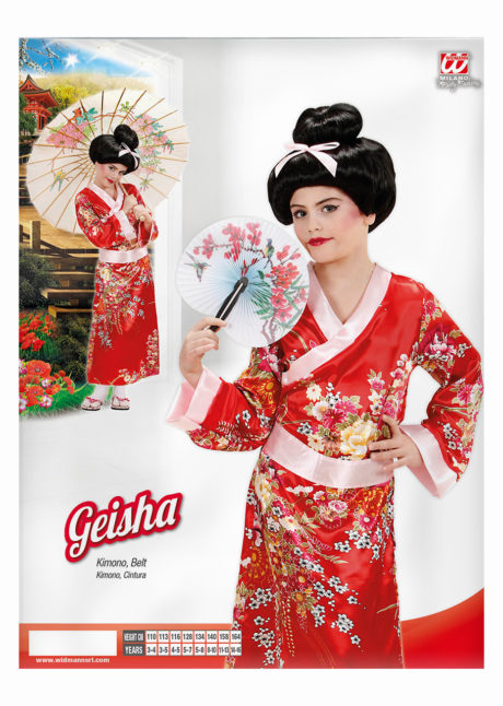 deguisement de geisha japonaise fille aux feux de la fete paris