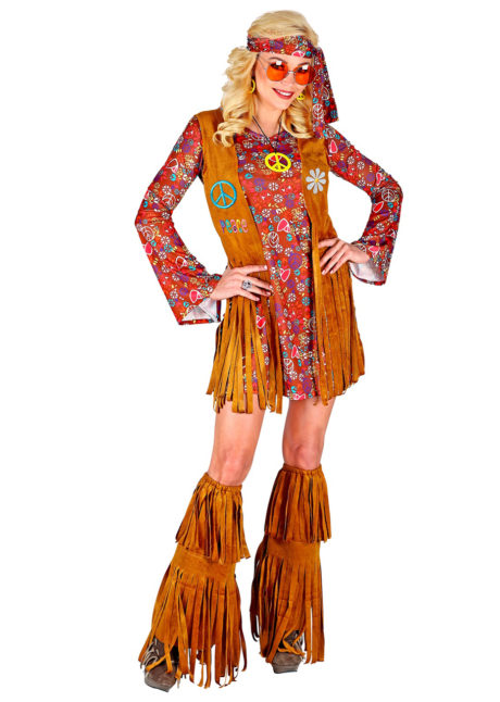 DEGUISEMENT-HIPPIE-femme, déguisement de hippie pour femme, costume hippie femme, Déguisement Hippie + Jambières