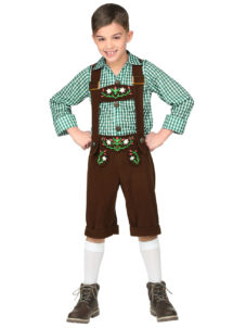 déguisement bavarois enfant, costume de bavarois, déguisement tyrolien enfant