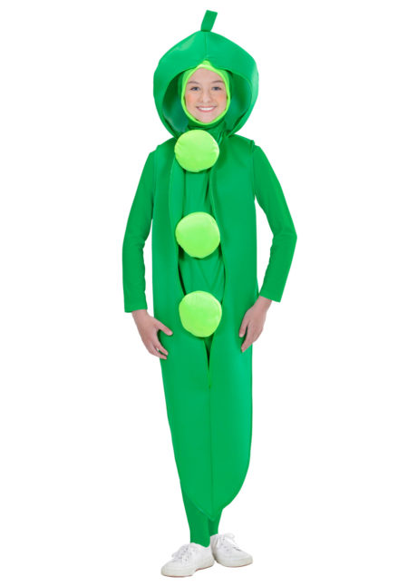 déguisement petit pois, déguisement légume enfant, costume petit pois enfant, Déguisement de Petit Pois, Fille et Garçon