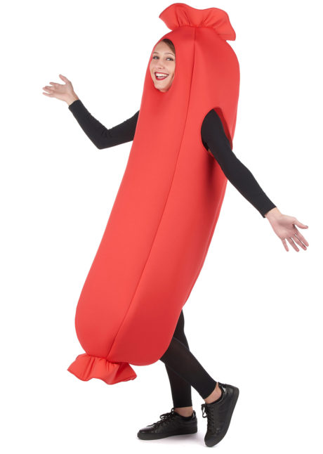 déguisement de saucisse, déguisement humour, déguisement hot dog, Déguisement de Saucisse à Hot Dog