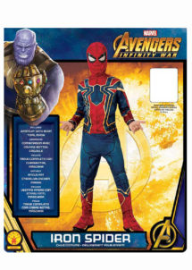 déguisement Spiderman garçon, costume Spiderman iron enfant, déguisement iron Spiderman garçon
