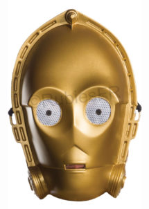masque Star Wars C3PO, masque de starwars, masque de Star Wars