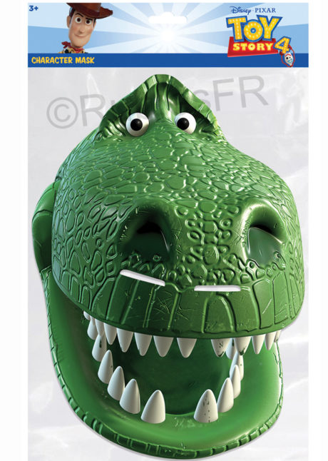 masque dragon, masque toy story, masque enfant, masque dessin animé, Masque de Rex, Toy Story