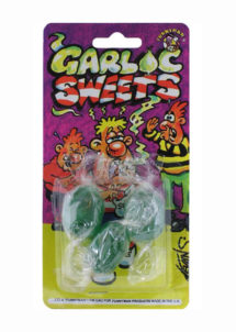 bonbons à l'ail, farces et attrapes, farces et attrappes