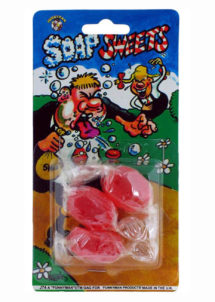 bonbons goût savon, farces et attrapes, farces et attrappes