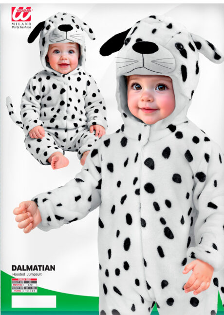 déguisement de chien bébé, déguisement dalmatien bébé, déguisement animal bébé, Déguisement de Chien Dalmatien, Bébé