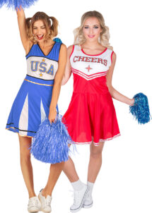 déguisements pompom girl, déguisements couples, costumes cheerleader