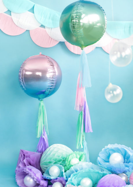 guirlande tassels, tassels en papier, décorations baby shower, Guirlande de Tassels, Mix Pastel