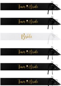 écharpe team bride, evjf, bride to be,