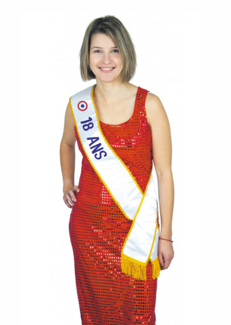 Echarpe De Miss Pour Anniversaire 18 Ans Aux Feux De La Fete Paris