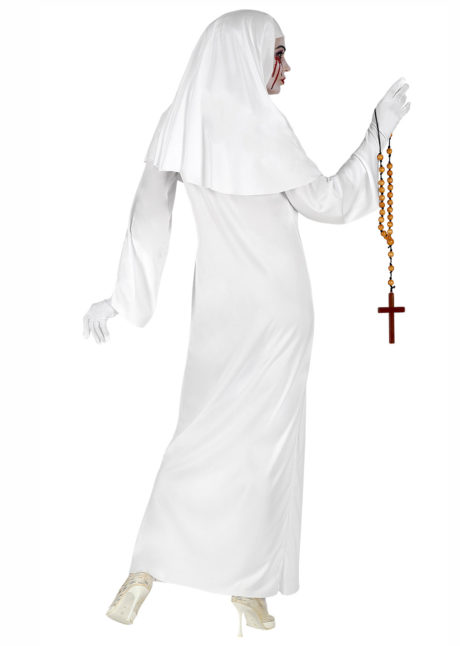 déguisement bonne soeur fantôme, déguisement nonne gothique, déguisement religieuse, déguisement halloween femme, costumes halloween femme, déguisement nonne de la mort, Déguisement de Bonne Soeur, Nonne Fantomatique