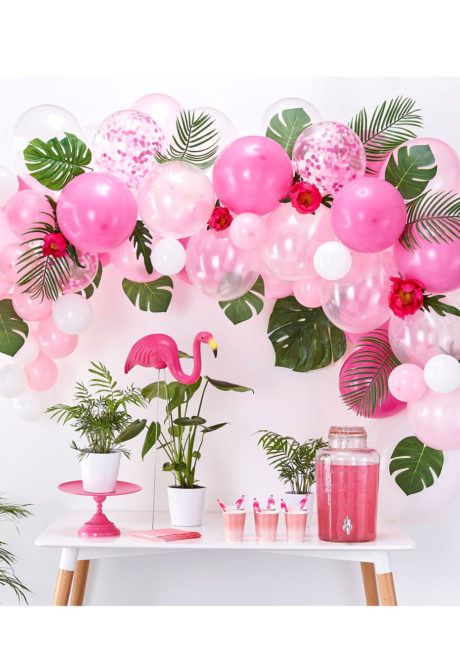 kit arche de ballons, arches pour ballons, arches de ballons, ballons décorations, ginger ray, Arche Guirlande de Ballons Roses et Blancs, Ginger Ray