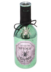bouteille halloween, flacon halloween, decoration halloween