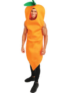 déguisement de carotte, costume de carotte, déguisement fruit, déguisement humour