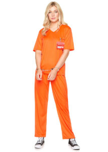 déguisement série, déguisement prisonnière américaine, déguisement orange is the new black