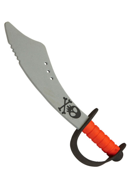 sabre pirate, épée pirate, accessoire pirate, couteau de pirate, Epée de Pirate, en Mousse Compacte, pour Enfant