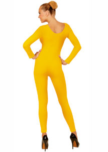justaucorps jaune, combinaison jaune