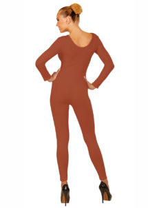 combinaison marron, justaucorps marron, body marron