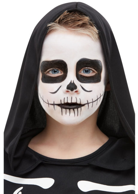 kit maquillage enfant, maquillage squelette enfant, peinture visage enfant, Kit de Maquillage Squelette, Enfant