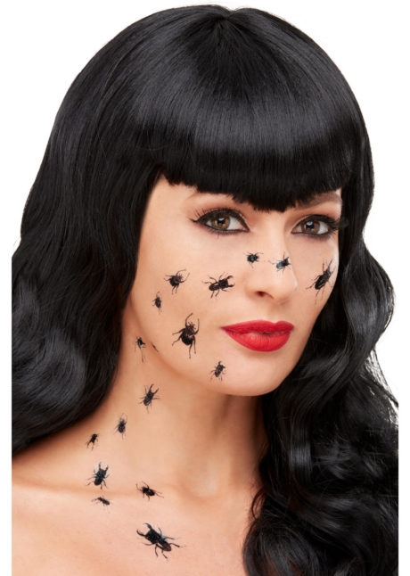 tatouages halloween, faux tatouages insectes, tatouages insectes halloween, Tatouages Temporaires, Insectes