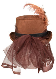 chapeau steampunk, accessoire steampunk, chapeau haut de forme, lunettes steampunk