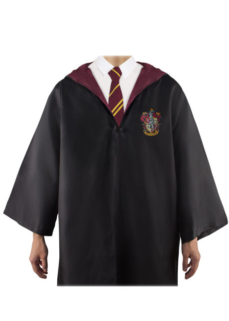 déguisement Harry Potter adulte, costume Harry Potter, cape harry potter, Déguisement Harry Potter, Robe de Sorcier, Cravate, Tatouages