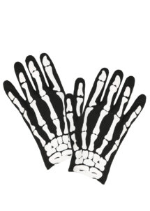gants squelette enfant, gants halloween enfants, gants de squelette