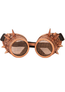 lunettes steampunk, accessoire steampunk, lunettes halloween, lunettes steampunk halloween, Lunettes Steampunk, Acier Vieilli, Verres Grille