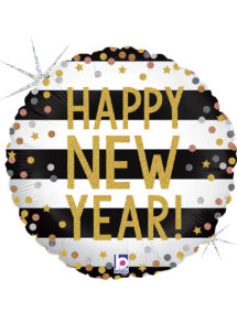 ballon bonne année, ballon hélium, ballons réveillon, ballon happy new year, ballon à l'hélium