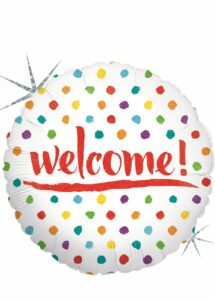 BALLON WELCOME, ballon bienvenue