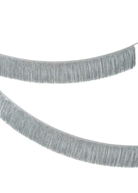 guirlande à franges, guirlande argent, guirlande rideaux lamés, Guirlande à Franges Argentées