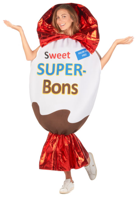 déguisement bonbon Kinder surprise, déguisement confiserie, déguisement aliment, Déguisement Bonbon Kinder Chocobon
