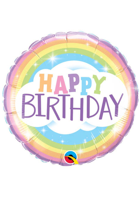 ballon anniversaire, ballon hélium, Ballon Anniversaire, Opale Nuages, en Aluminium