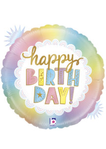 ballon anniversaire, ballon hélium, ballon pour anniversaire