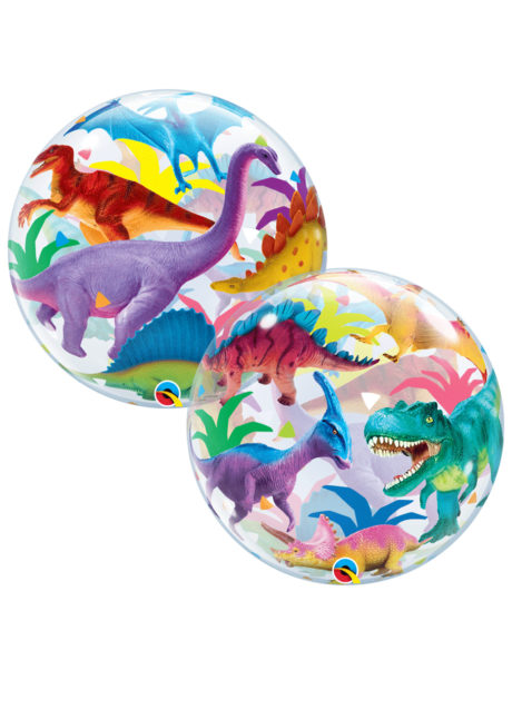ballon dinosaure, ballon transparent dinosaure, ballons bubble, Ballon Bubble, Dinosaures Jurassic