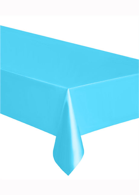 NAPPE-BLEU-CIEL-228727, Vaisselle Bleu Turquoise, Nappe