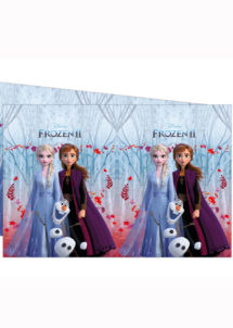 nappe la reine des neiges, vaisselle jetable reine des neiges
