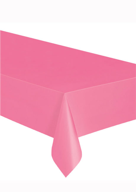 nappe jetable, nappe rose, nappe anniversaire, Vaisselle Rose Bonbon, Nappe en plastique