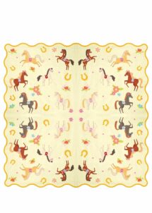 anniversaire thème cheval, serviettes en papier cheval