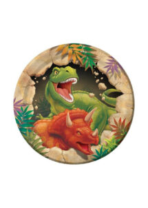 assiettes dinosaures, vaisselle jetable, vaisselle anniversaires