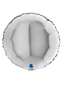 ballon argent aluminium, ballon hélium