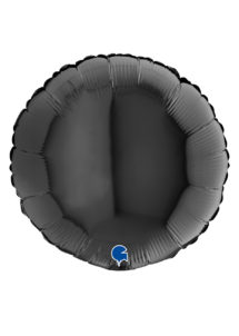ballon noir aluminium, ballon hélium