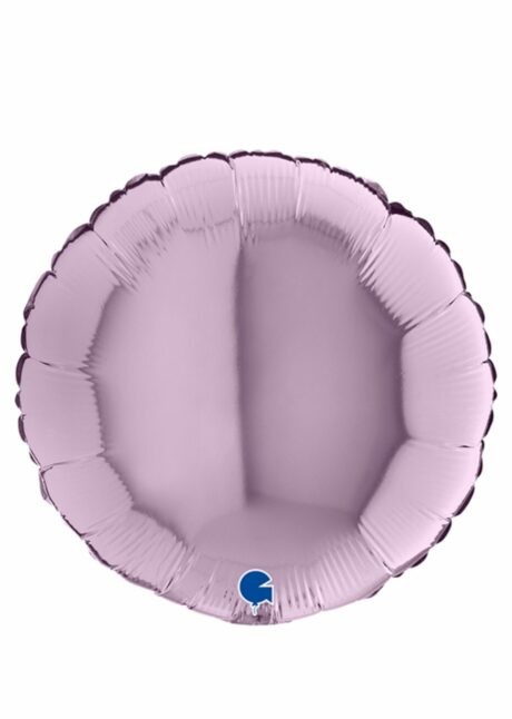 ballon lilas, ballon hélium, ballon aluminium, ballon violet, Ballon Rond Lilas en Aluminium