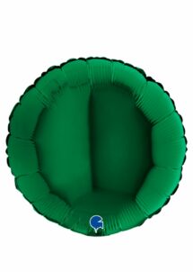 ballon vert foncé, ballon hélium, vert forêt, Ballon Rond Vert Forêt, en Aluminium