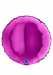 ballon violet, ballon hélium, ballon violet aluminium, Ballon Rond Violet en Aluminium